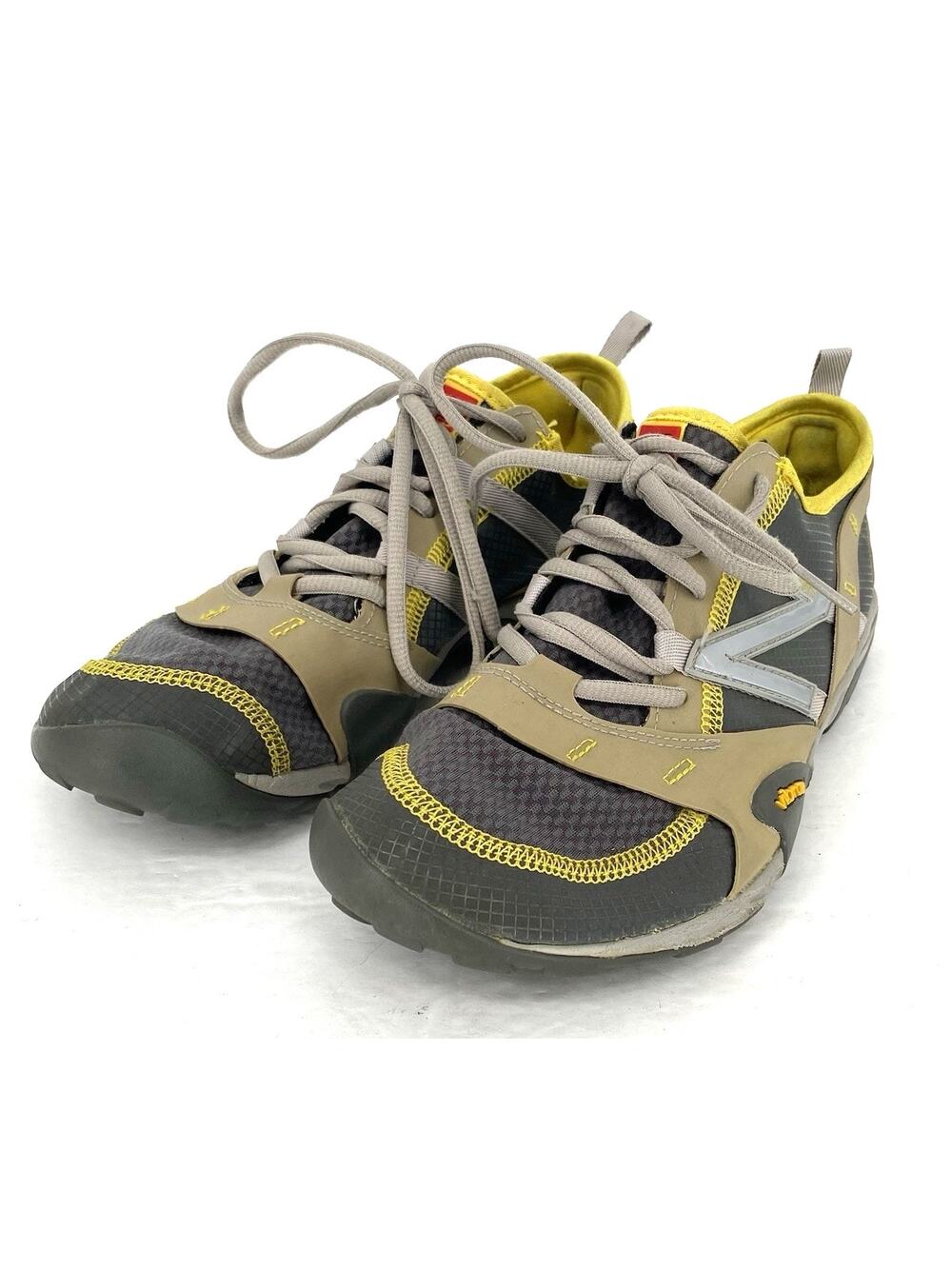 New Balance Minimus Trail Running Shoes Barefoot Minimalist Gray Green 8.5